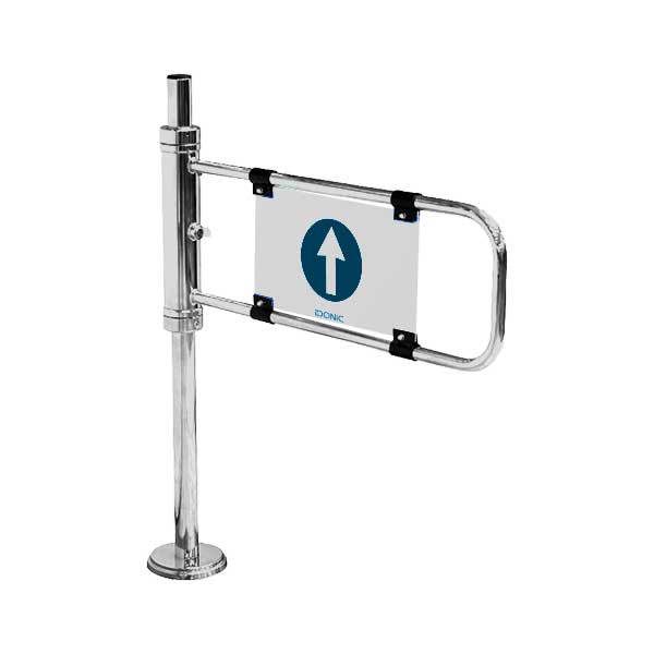 Corpo em Inox 304 X barreira de Braços Fixos X Controlo bidirecional X barreira de acessos X controlador unidirecional X Controlo de Acessos X IdAccess X TORN X IDONIC TORN B17 X Barreira Manual para Controlo de Acessos