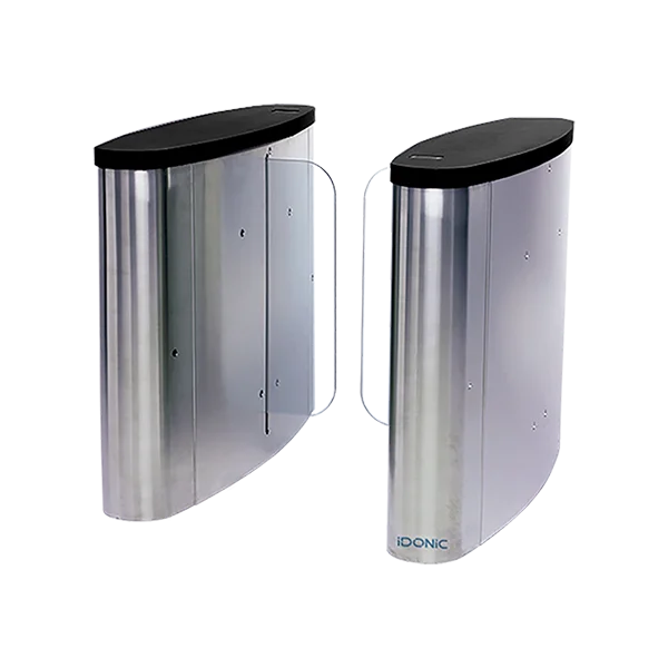 torniquete de acessos de porta de vidro