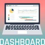 portatil com graficos para metricas de rh
