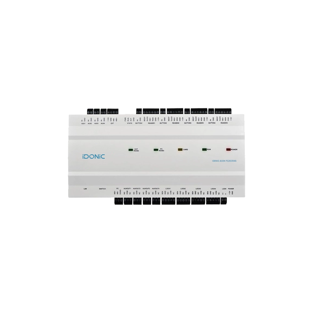 placa controladora de acessos biométrica