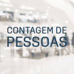 corredor com pessoas e a frase "contagem de pessoas"