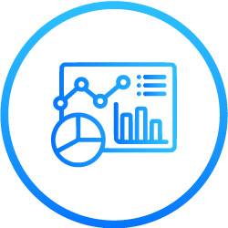 gráficos em ícones