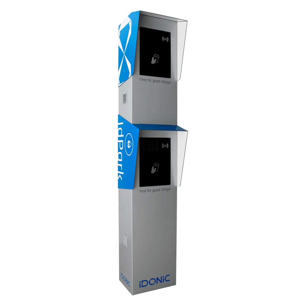 Bastidor duplo para parque de estacionamento para veículos ligeiros e pesados