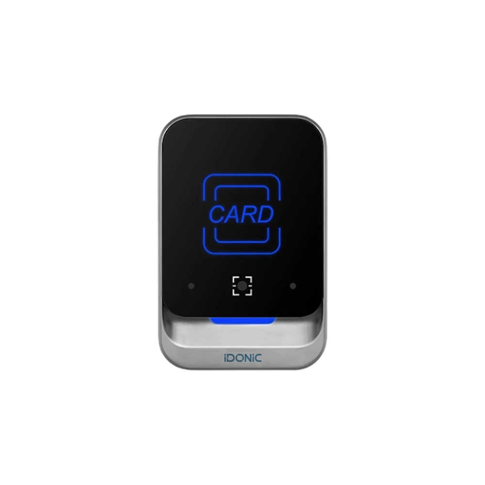 leitor de qr codes e cartões para controlo de acessos