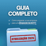 Banner com fundo azul, a frase Guia completo em destaque e imagem de pasta de arquivo com carimbo Atualização 2026