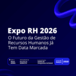 Cartaz Expo RH 2026 no Estoril, 25 e 26 de março. Destaque para o stand IDONIC e sistema IDONICSYS